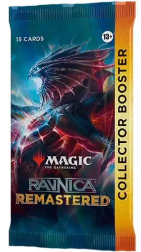 MtG Ravnica Remastered COLLECTOR Booster Pack [15 Cards]