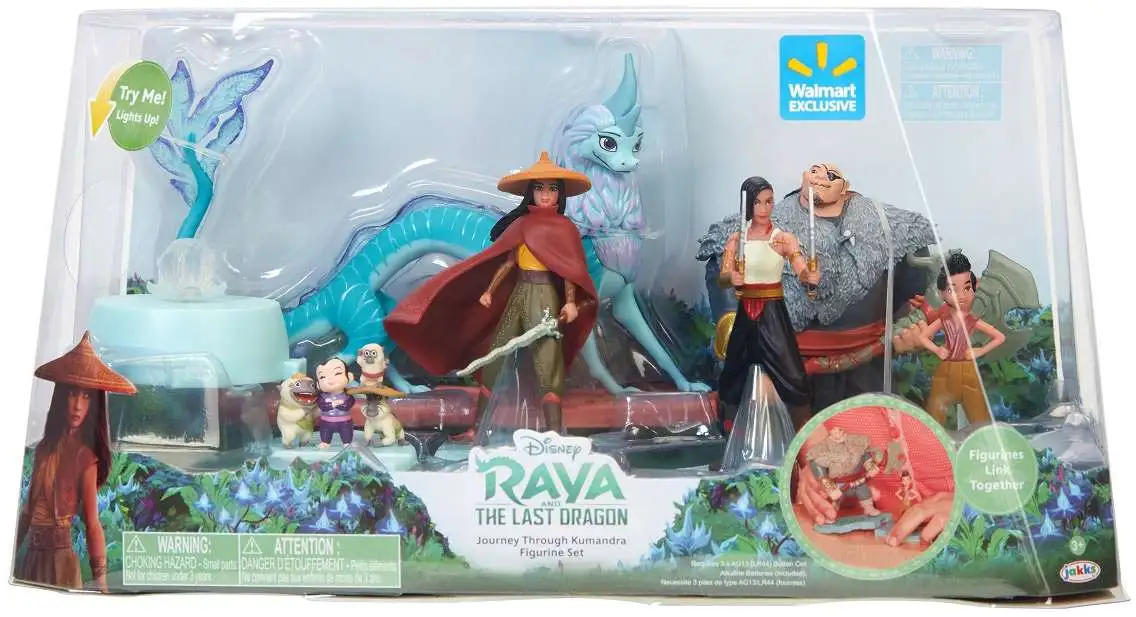 Disney Raya and the Last Dragon Journey Through Kumandra Exclusive Figure  Set Jakks Pacific - ToyWiz