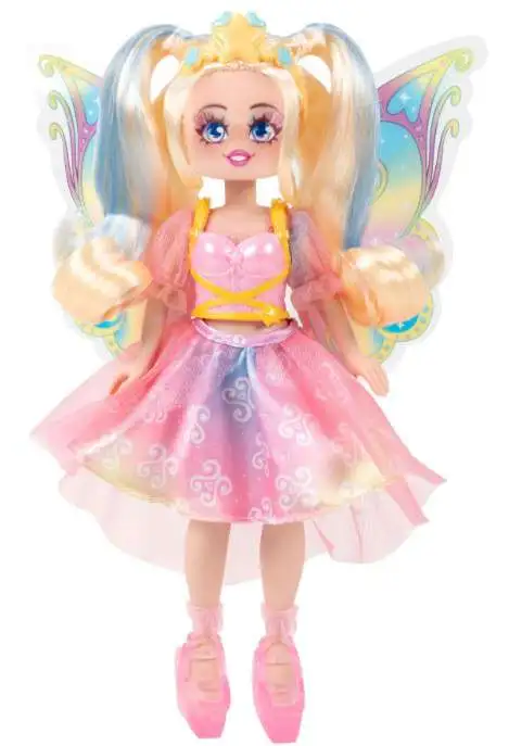 Royale High Series 2 Raynebow the Light Fairy 9-Inch Doll [Fairy Journal, Comb & Virtual Item Code for Light Wings]