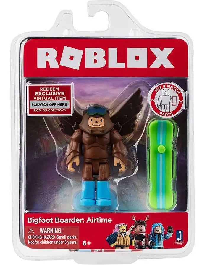 Roblox Bigfoot Boarder: Airtime Action Figure [Damaged Package]