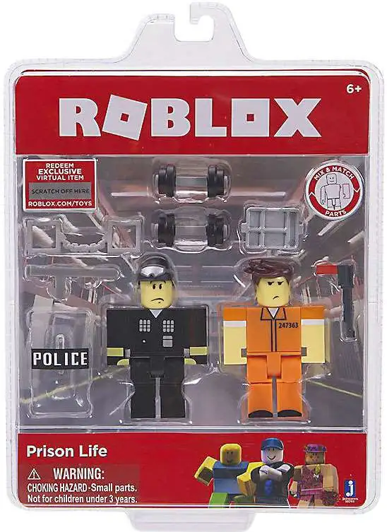 Lot of Lego Mix Roblox Action Figures with Swat Car