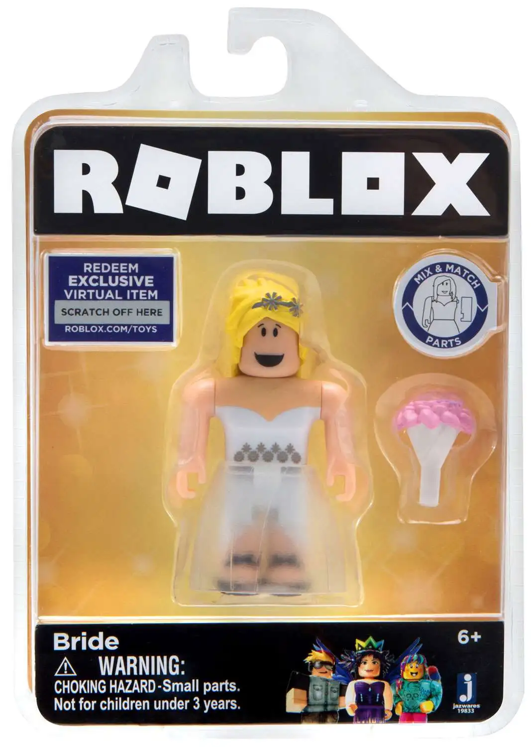 Roblox Celebrity Collection Bride Action Figure [Damaged Package]