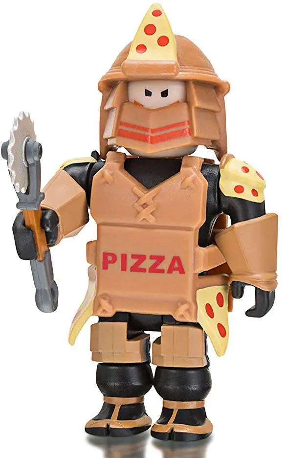 Roblox Loyal Pizza Warrior 2.75 Inch Figure with Exclusive Virtual Item  Code 