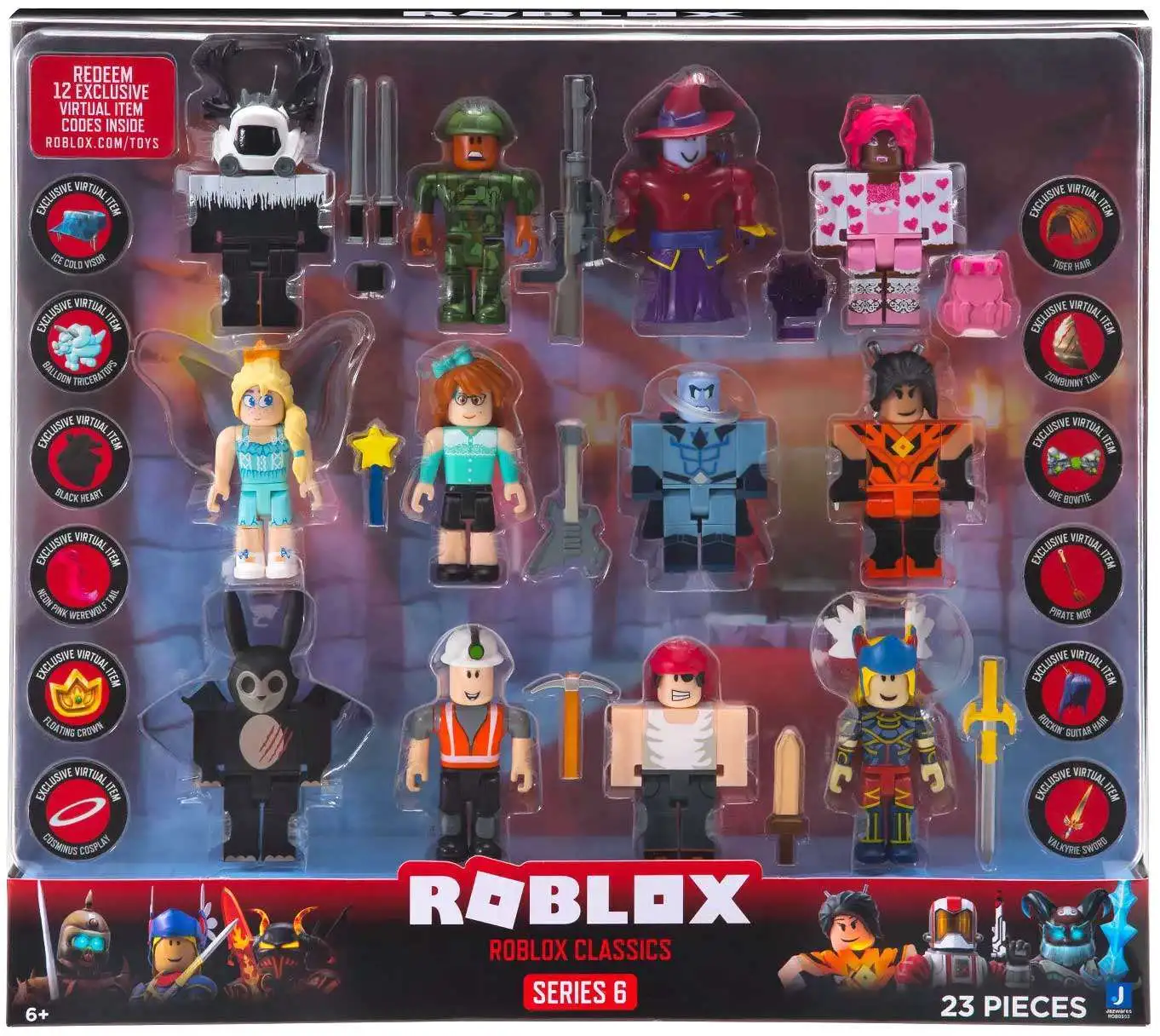  Roblox Celebrity Collection - MeepCity: Meep Hospital Six  Figure Pack [Includes Exclusive Virtual Item] : Toys & Games