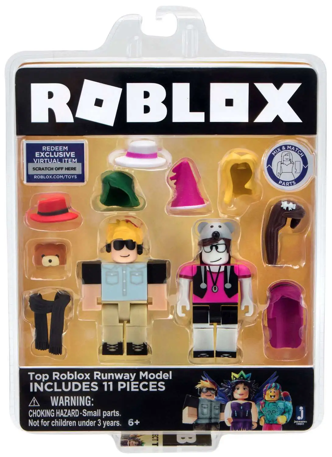 Roblox Celebrity Collection Top Roblox Runway Model 3 Action Figure 2