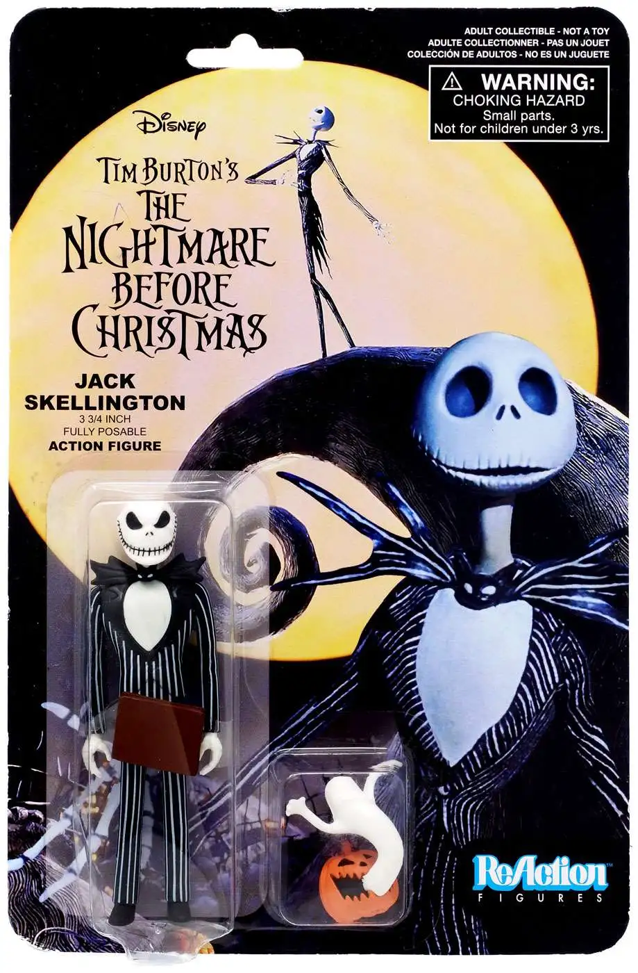 Funko 33551 Super Deluxe: Nightmare Before Christmas - Jack Skellington  with Zero Collectible Figure, Standard, Multicolor