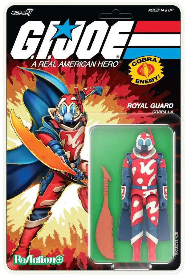 ReAction GI Joe Wave 4 Cobra-La Royal Guard Action Figure [Movie Collection]