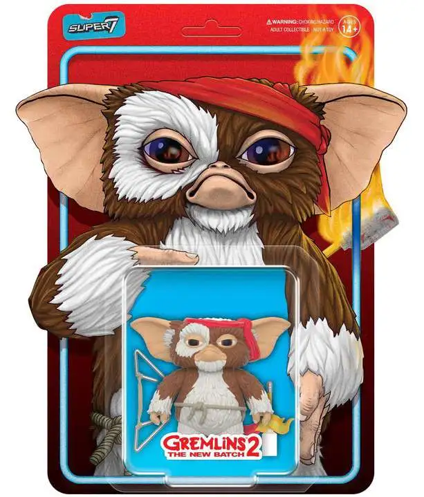 Gremlins 2: The New Batch ReAction Gizmo Action Figure [Battle Ready, Character Card]