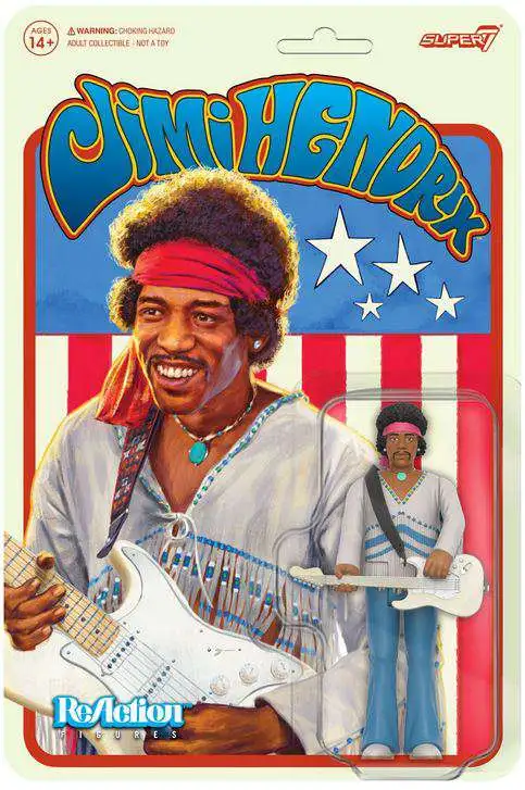 ReAction Jimi Hendrix Action Figure [Festival]