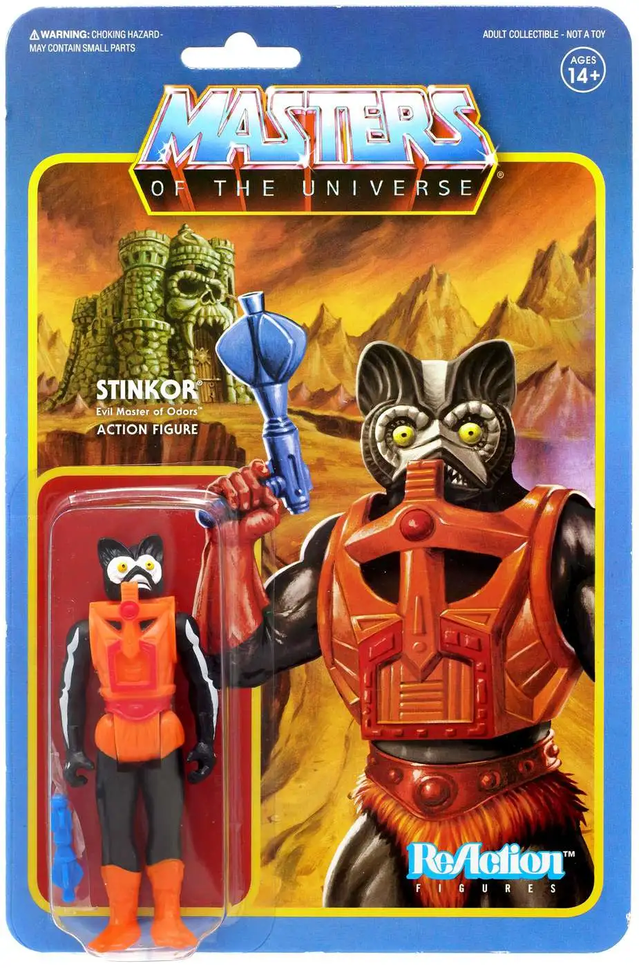 Masters of the Universe ReAction Stinkor Action Figure
