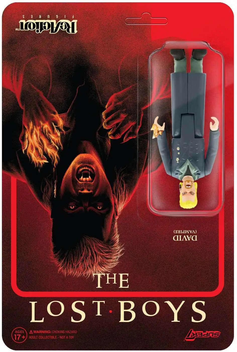 ReAction The Lost Boys David Action Figure [Vampire, Damaged Package]