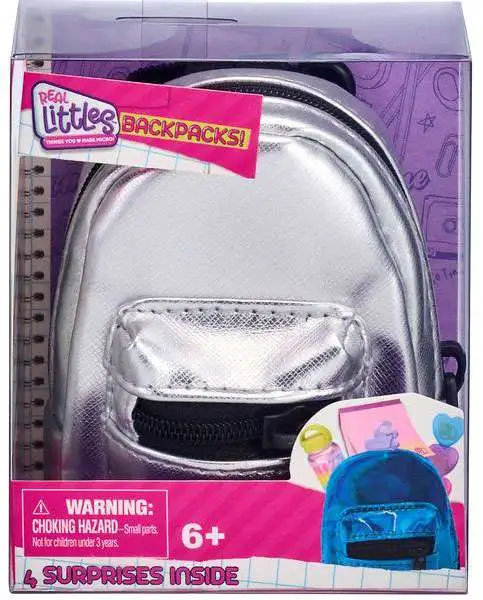 Shopkins Real Littles Sneakers, Handbag & Backpack (Bundle of 3 Myster