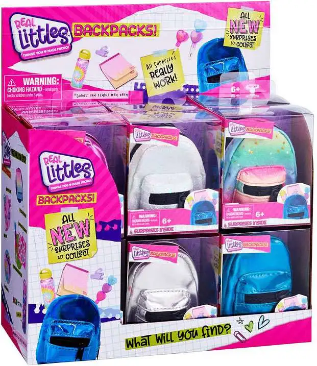 Shopkins Real Littles Backpacks! Series 3 Mystery Box [12 Packs]