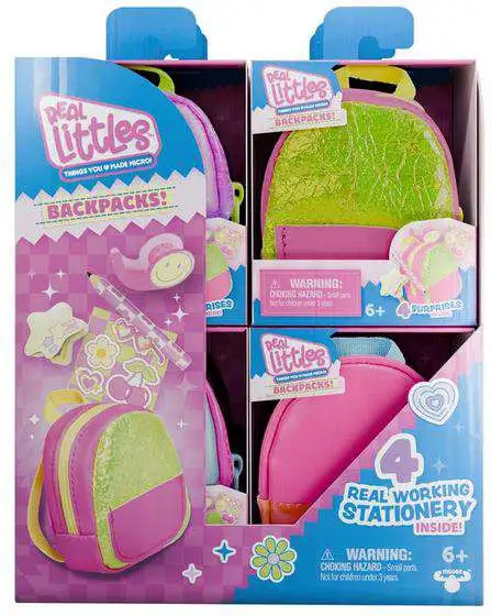 Real Littles Neon Backpack Series 1 Mystery Box [12 Packs]