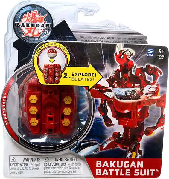 Bakugan Mechtanium Surge Blasterate Battle Suit [Red]