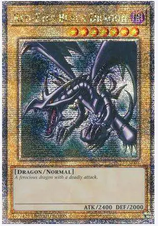 YuGiOh Trading Card Game 25th Anniversary Quarter Century Secret Rare Red-Eyes Black Dragon TN23-EN003