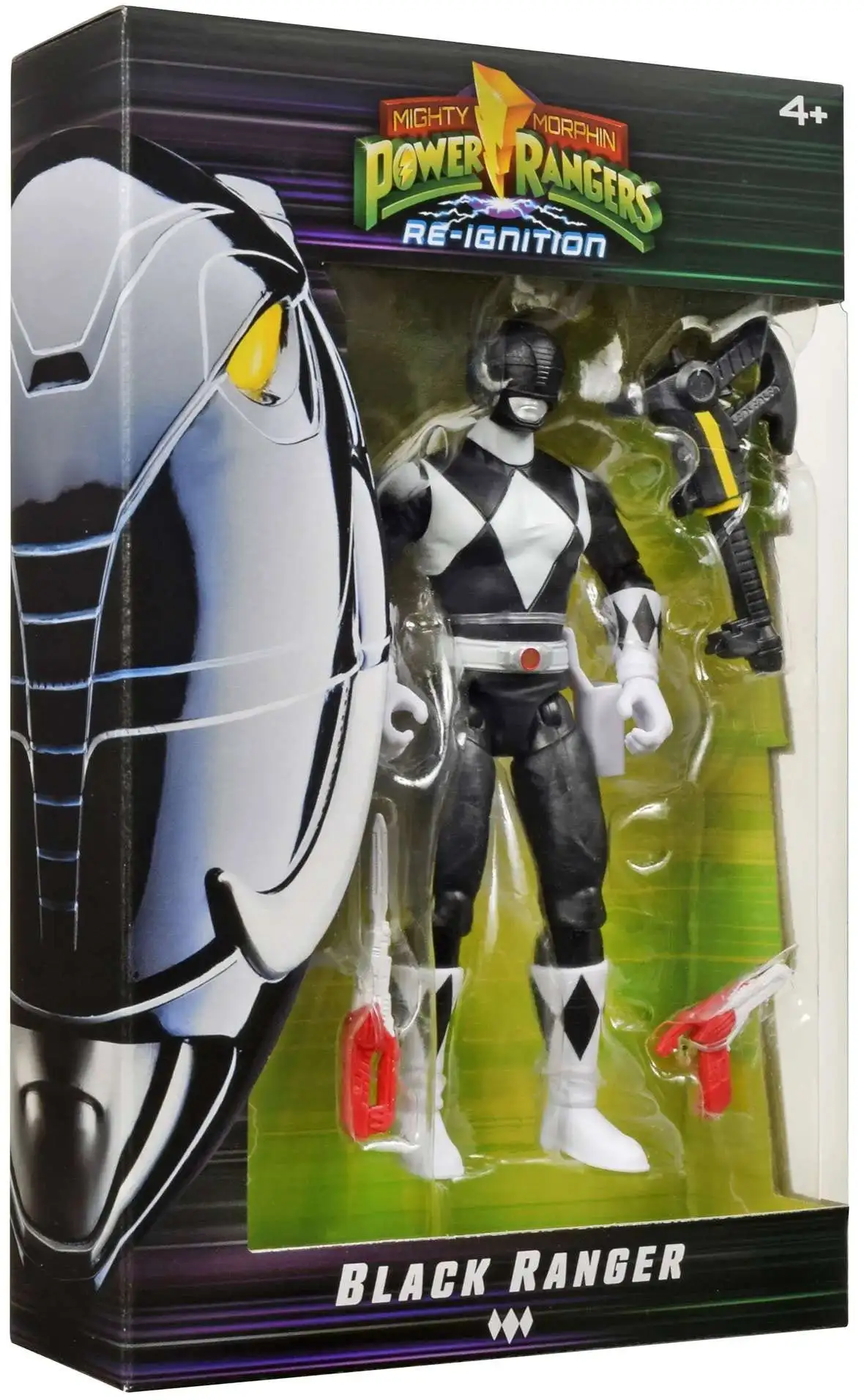 Power Rangers Mighty Morphin Re-Ignition Black Ranger Exclusive Action Figure