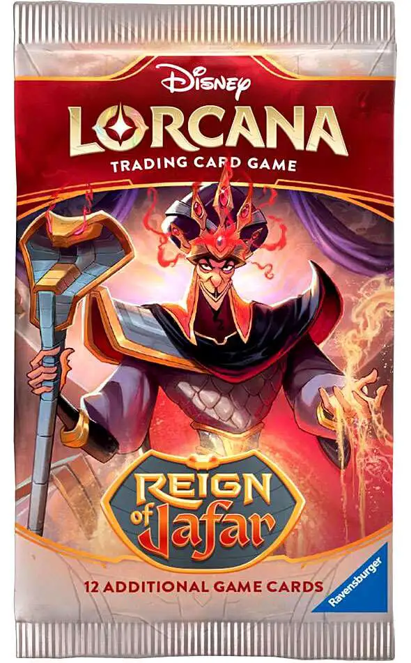 Disney Lorcana Trading Card Game Reign of Jafar Booster Pack [12 Cards]