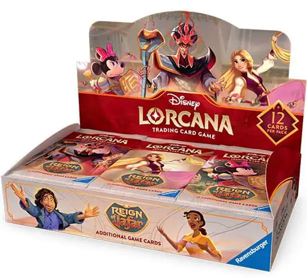Disney Lorcana Trading Card Game Reign of Jafar Booster Box [24 Packs]