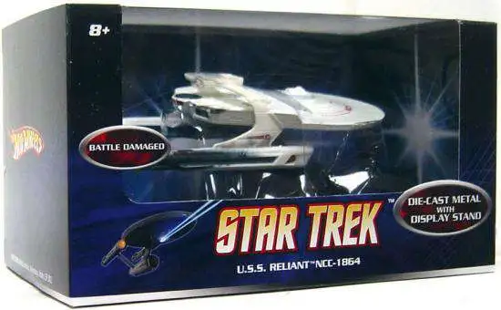 Star Trek The Wrath of Khan Hot Wheels U.S.S. Reliant NCC-1864 Diecast Car [Battle Damaged]