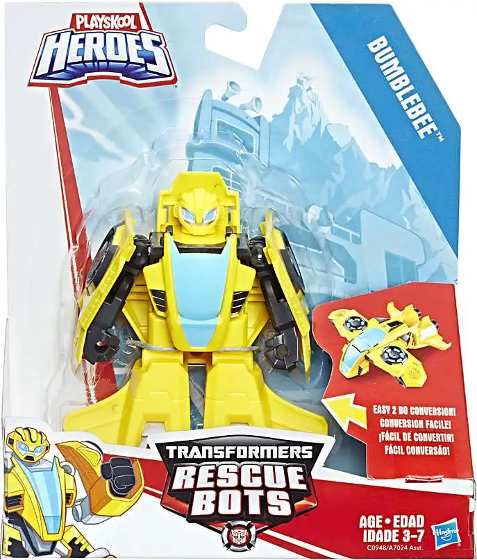 Playskool Heroes Transformers Rescue Bots Roar and Rescue Bumblebee Figure 