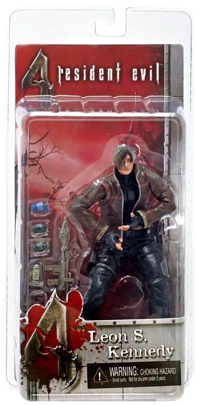 NECA Resident Evil 4 Series 1 Leon S. Kennedy with Jacket 7 Action 