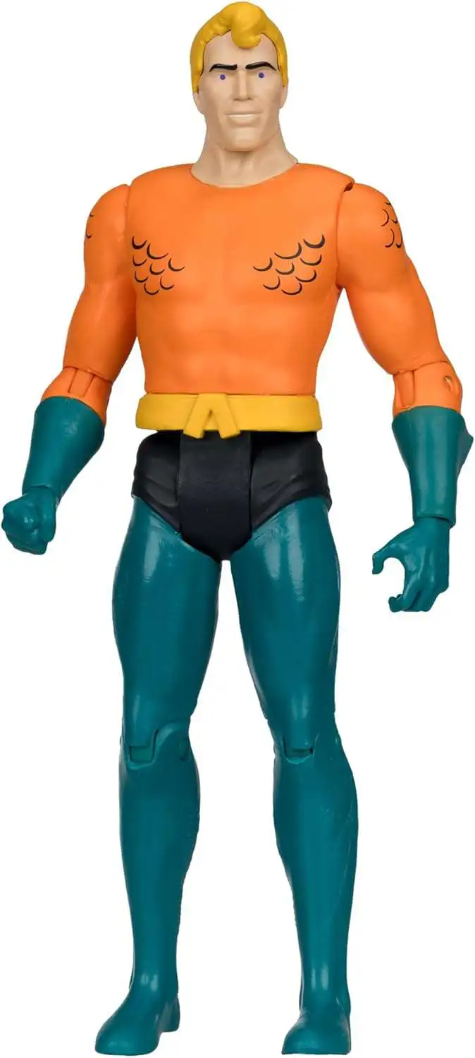 McFarlane Toys DC Super Friends Retro Series Aquaman Action Figure [with Radio]