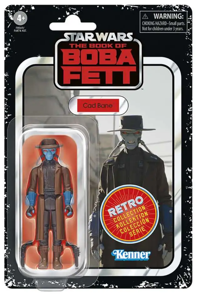 Star Wars The Book of Boba Fett Retro Collection Wave 1 Cad Bane Action Figure