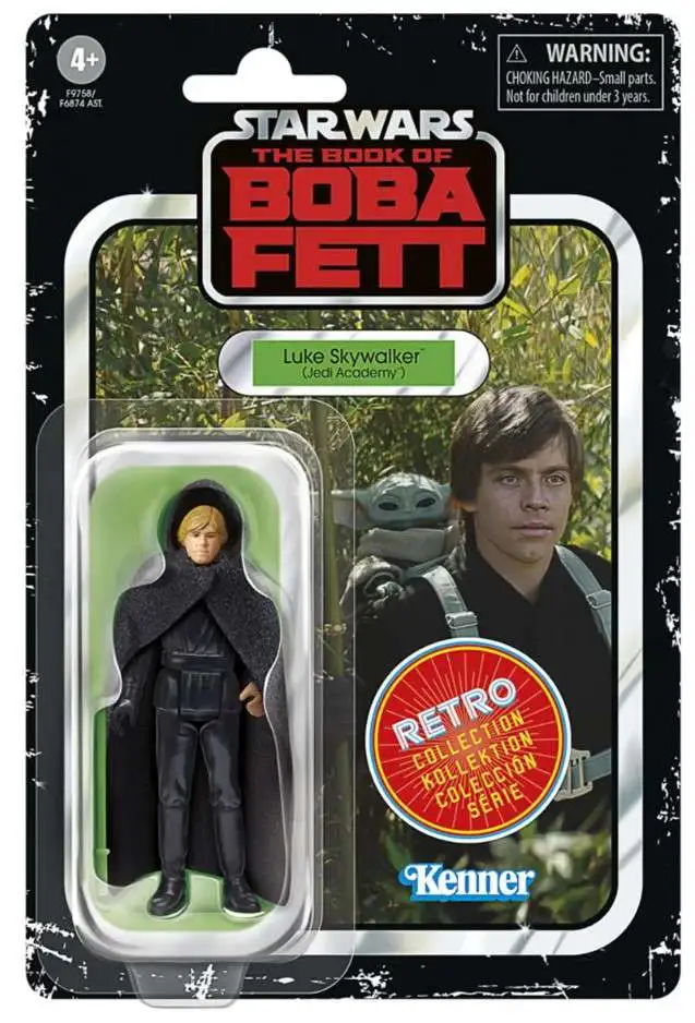 Star Wars The Book of Boba Fett Retro Collection Wave 1 Luke Skywalker (Jedi Master) Action Figure