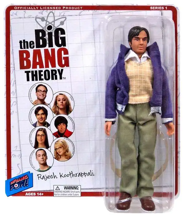 Muñeco antiestrés. The Big Bang Theory. Rajesh Koothrappali