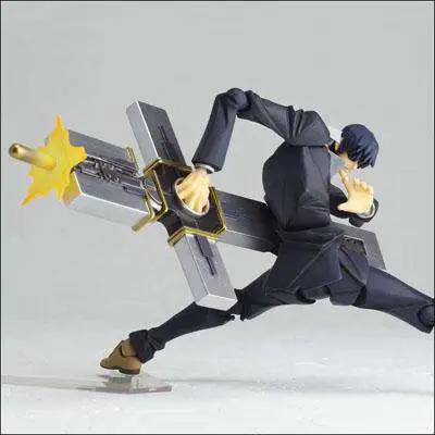 Trigun Yamaguchi Revoltech Nicholas D. Wolfwood Action Figure 092 