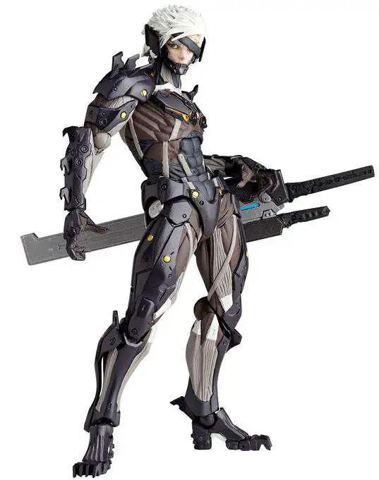 Metal Gear Rising Raiden White Armor Revoltech Figure - The Toyark - News