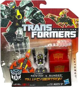Transformers Generations Fall of Cybertron Autobot Rewind & Sunder Legend Legend Mini Figure 2-Pack [Loose]