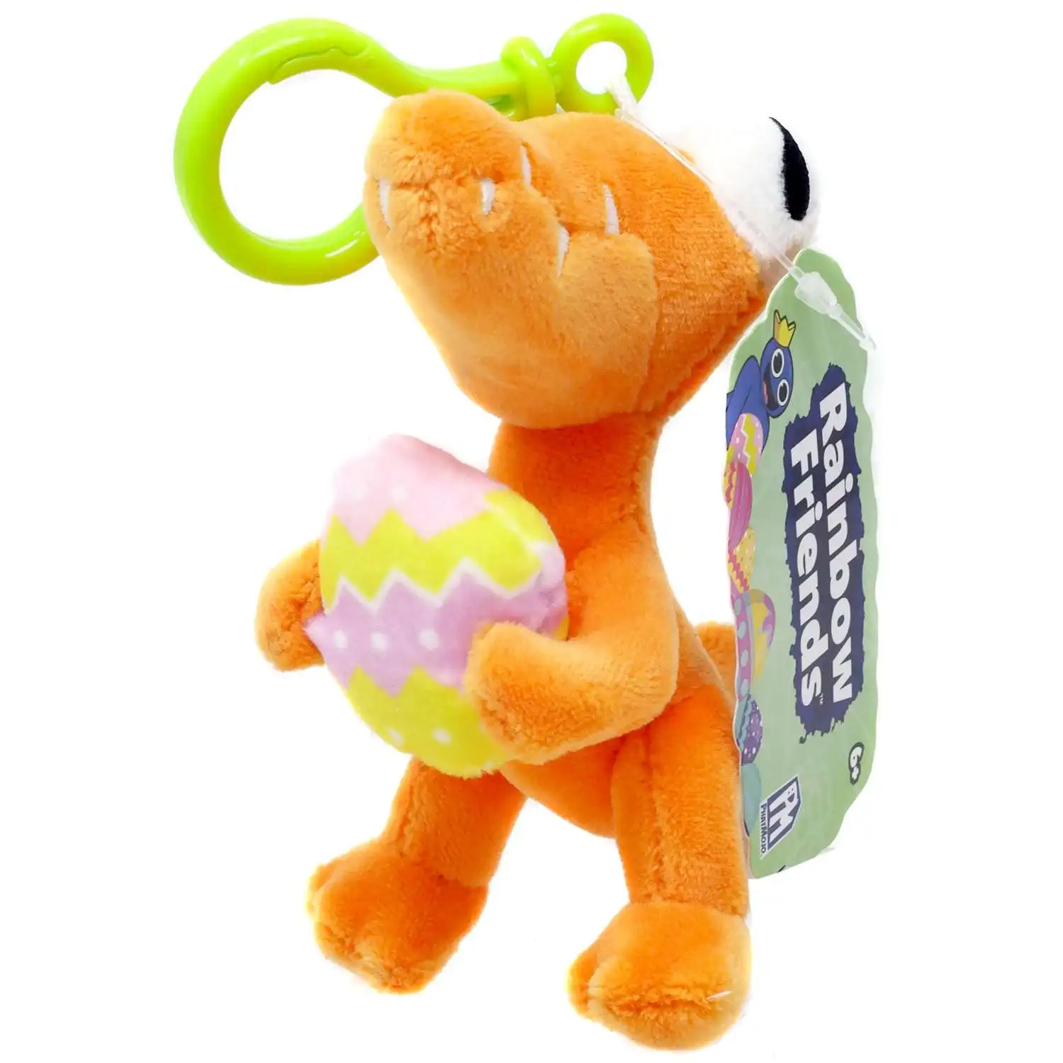 Rainbow Friends Easter Orange 4-Inch Plush Hanger