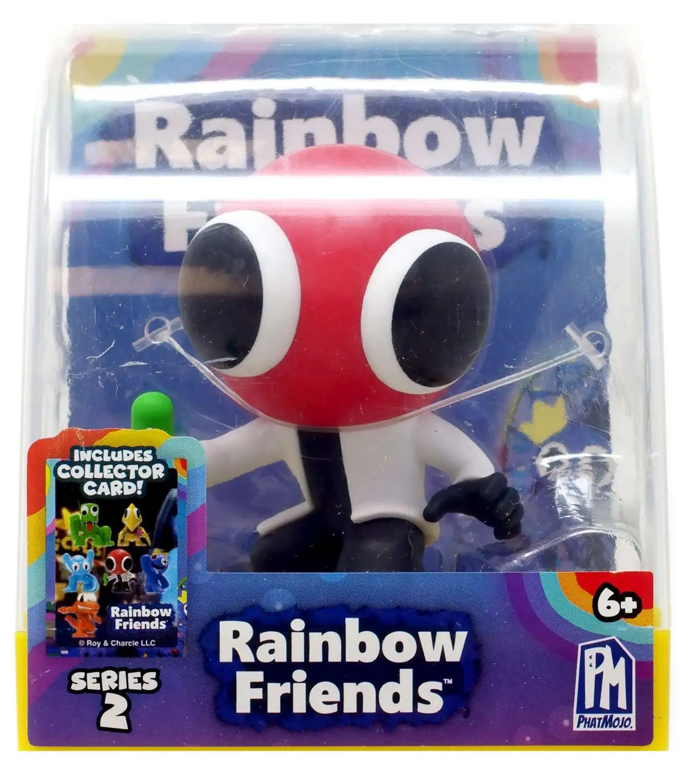 Rainbow Friends Series 2 Scientist 2.5-Inch Figure & Collector Card [Green Test Tube]