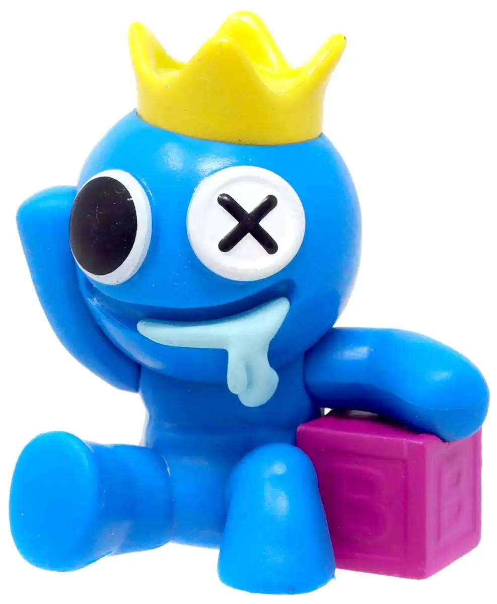 Rainbow Friends Blue 2.5-Inch Mini Figure [with Block, Loose]