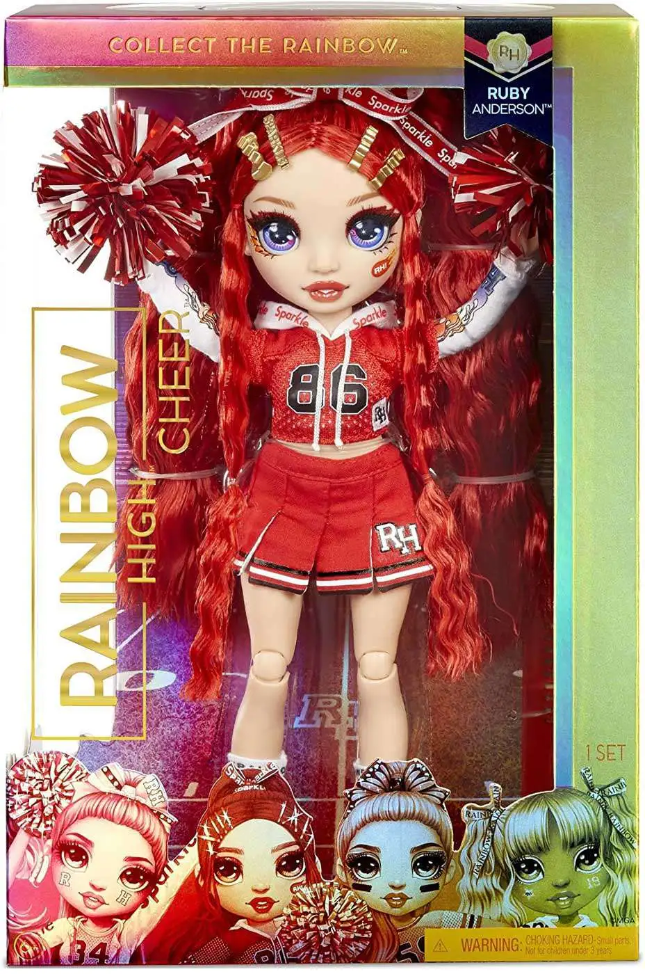 Rainbow High Cheer Ruby Anderson Doll