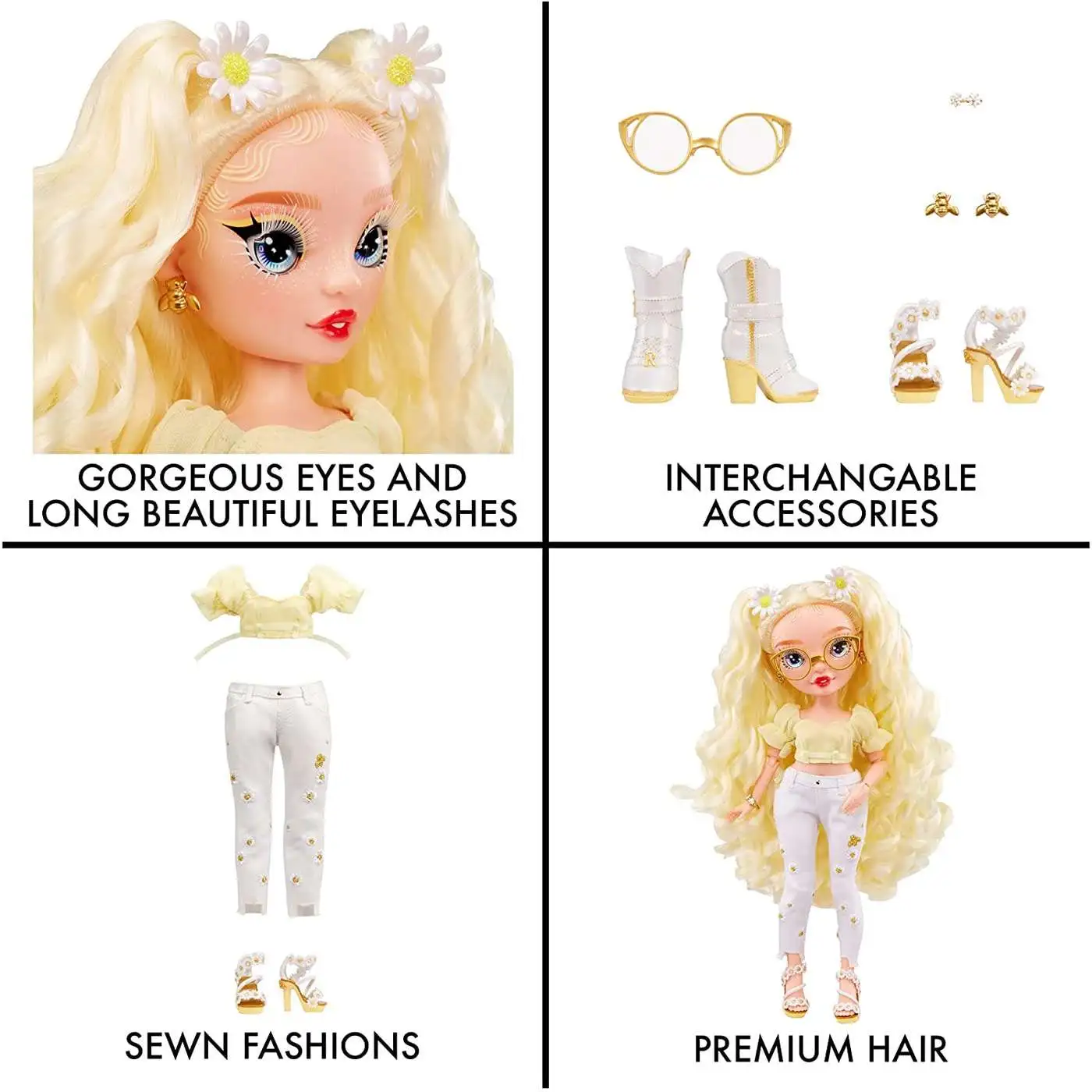 Rainbow High Fashion Delilah Fields Doll MGA Entertainment - ToyWiz