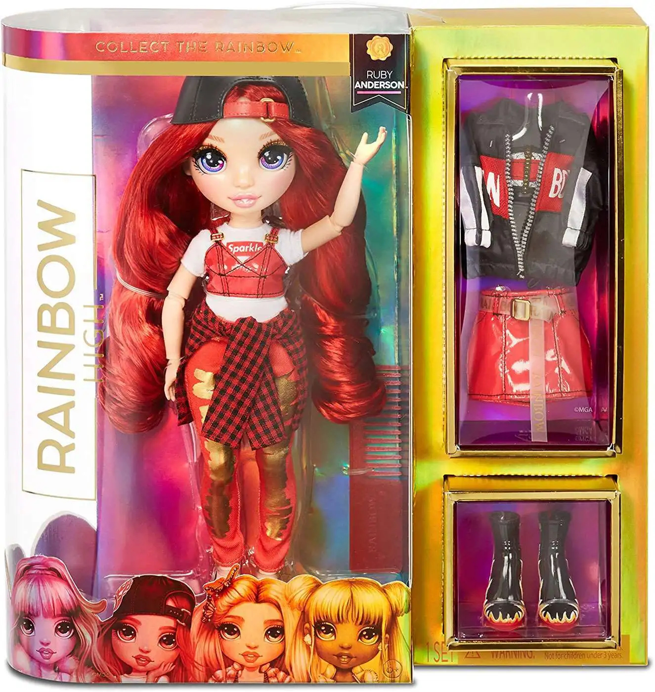 Rainbow High Violet Willow Doll Wave 1 Doll 1