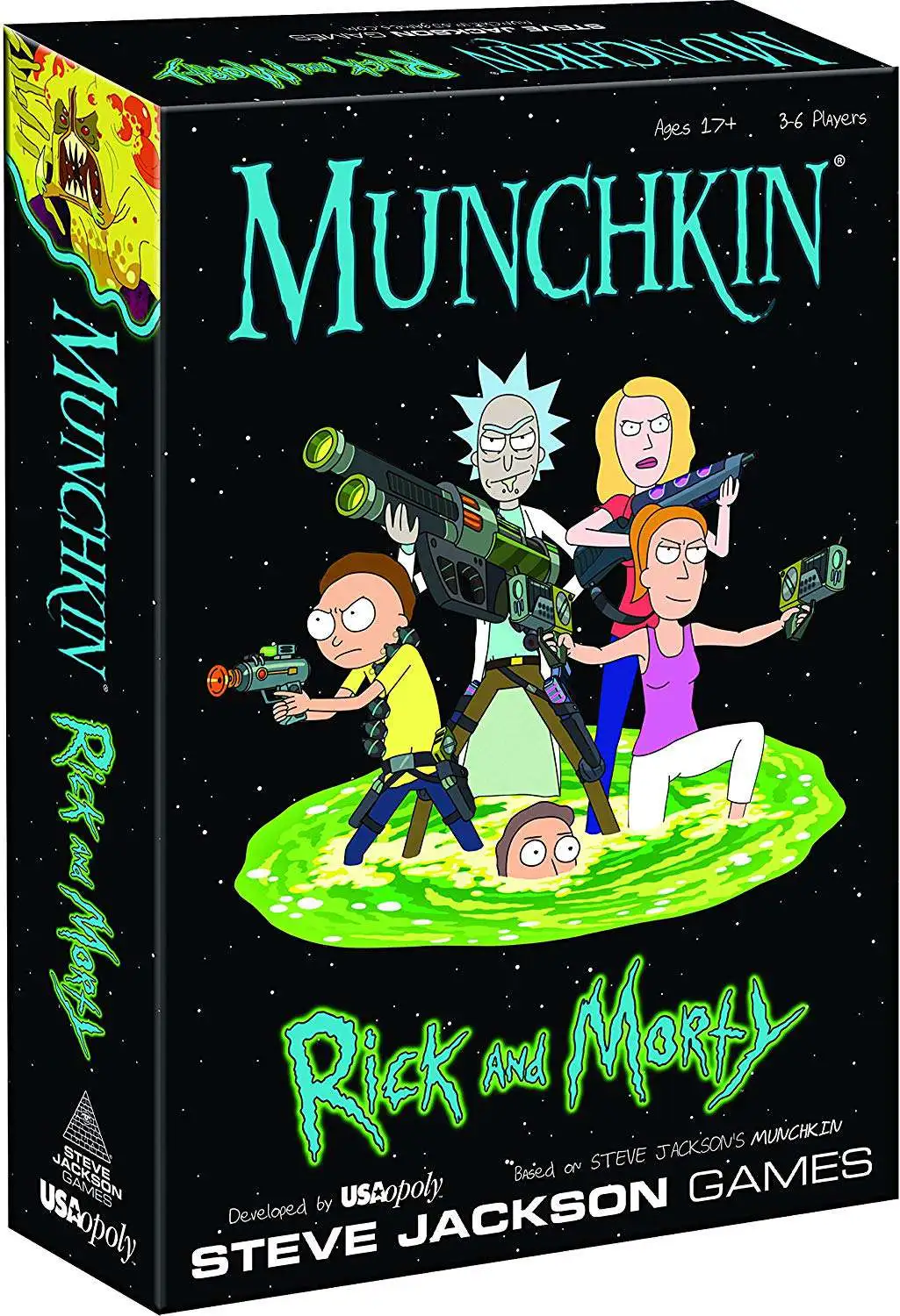 Rick & Morty in A Tin USAopoly Playing Cards 