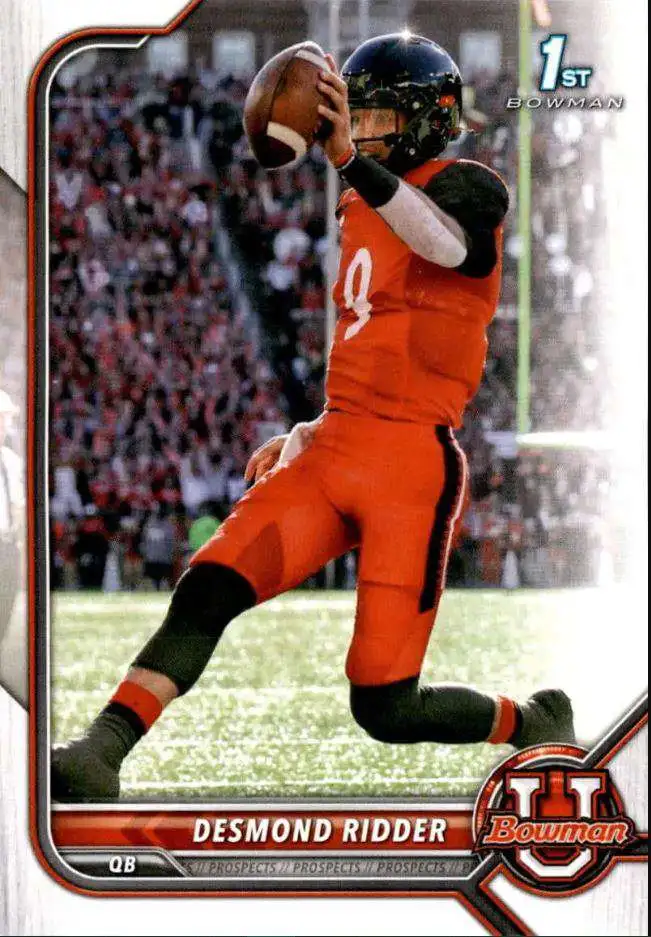 NFL 2022 Bowman University Desmond Ridder #49 [Rookie]