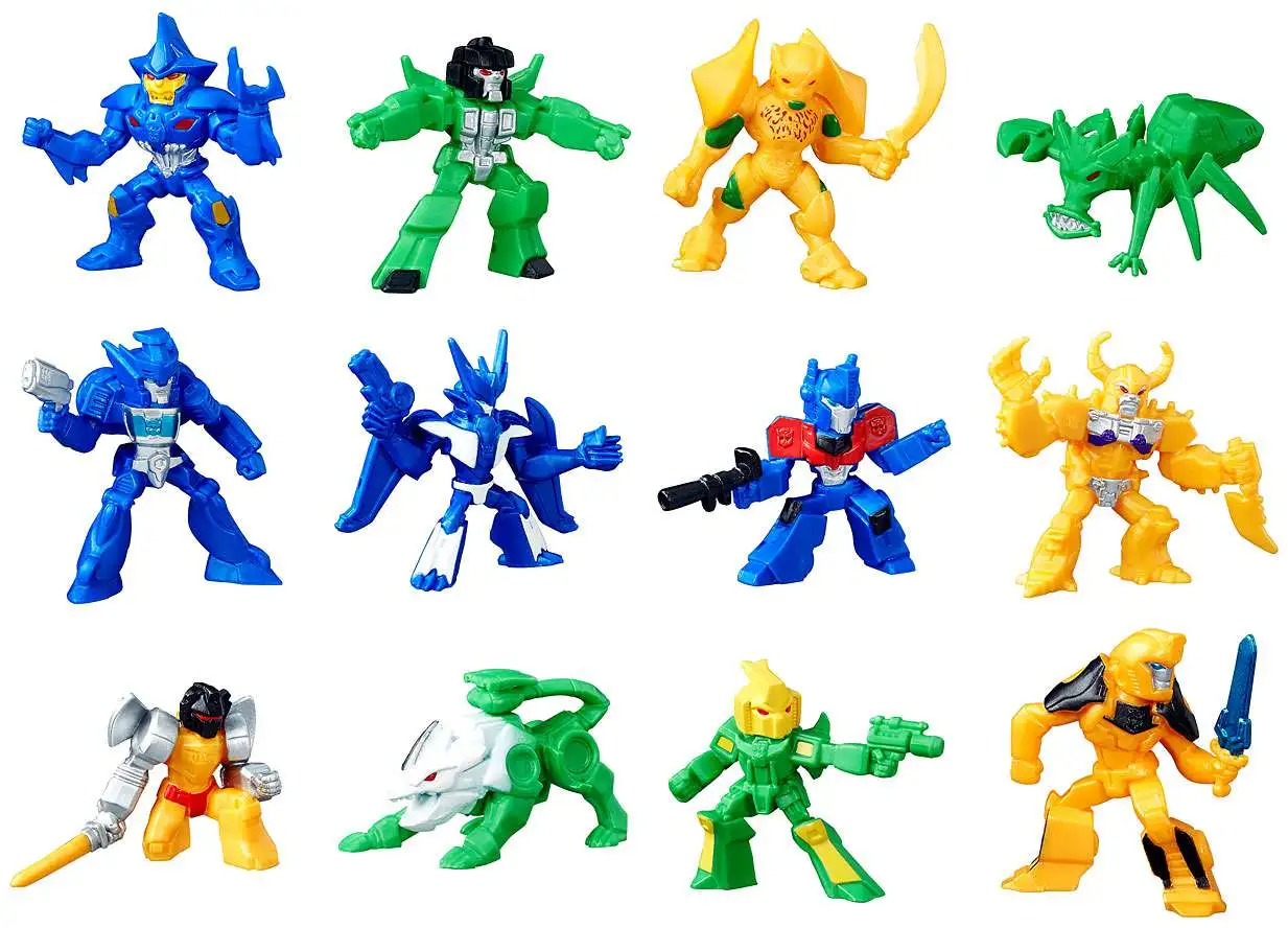 Lot of 6 Transformers Tiny Titans Series 6 Blind Bags New & Sealed Robots 