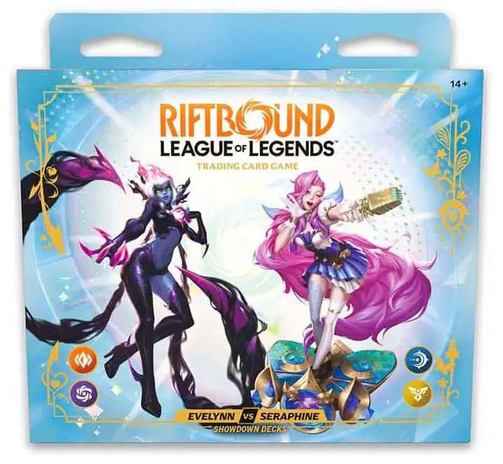 Riftbound League of Legends Trading Card Game Radiance Evelynn Vs