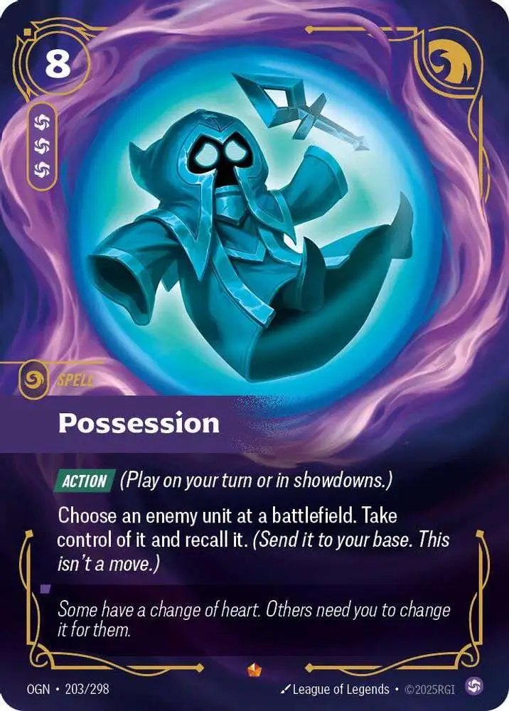 Riftbound: League of Legends Trading Card Game Origins Epic Possession #203