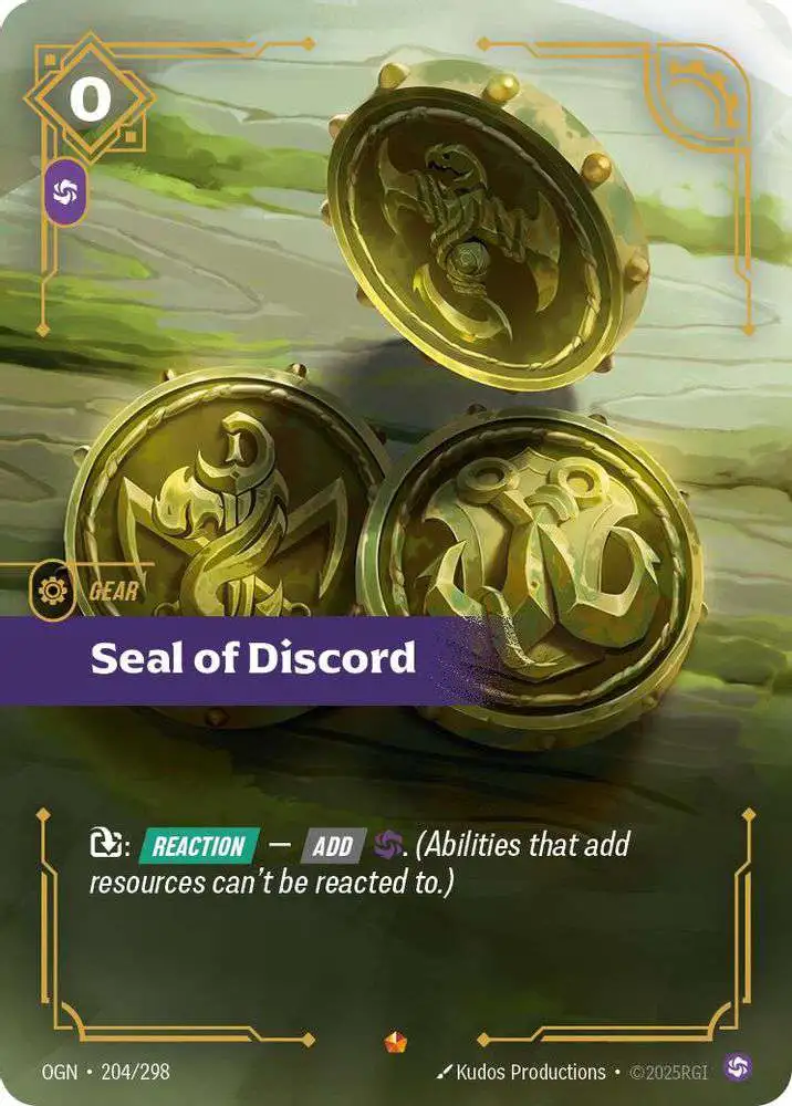Riftbound League of Legends Trading Card Game Origins Single Card