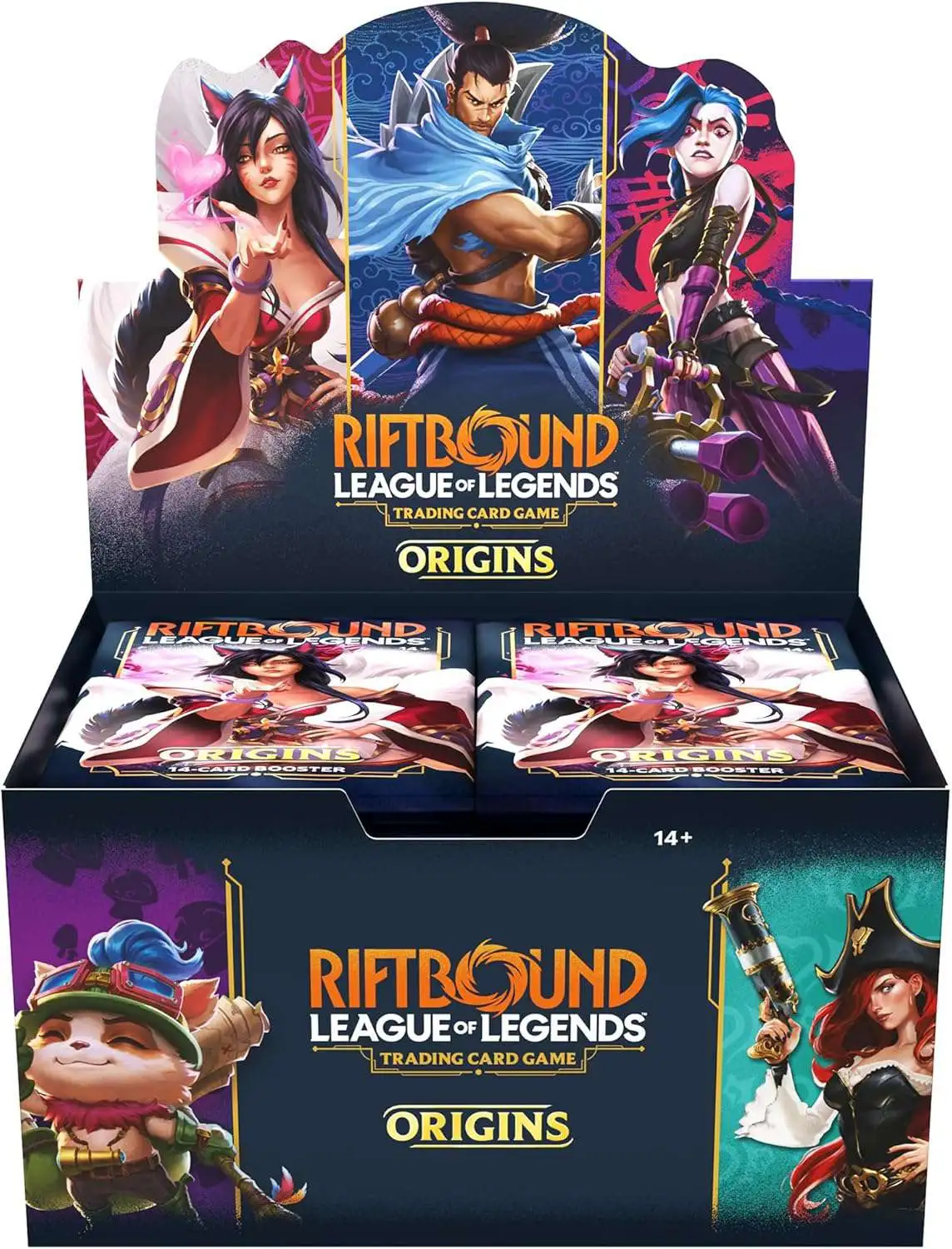 Riftbound: League of Legends Trading Card Game Origins Booster Box [24 Packs]