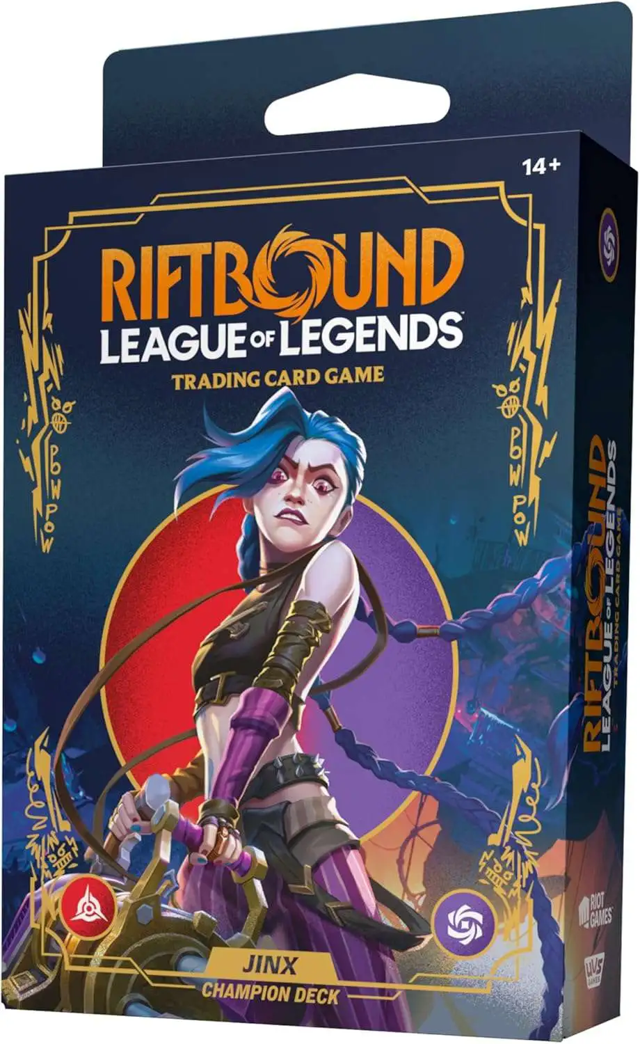 Riftbound: League of Legends Trading Card Game Origins Jinx Champion Deck [56 Cards]