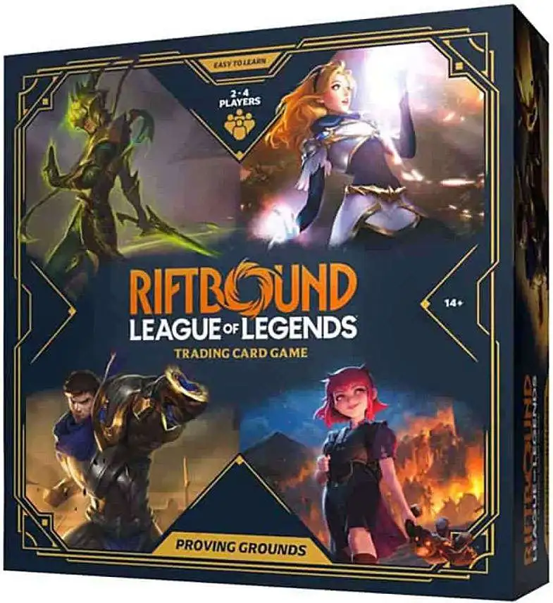 Riftbound: League of Legends Trading Card Game Origins Proving Grounds 2-4 Player Intro Boxed Set [Annie, Master Yi, Lux & Garen] (Pre-Order ships January)