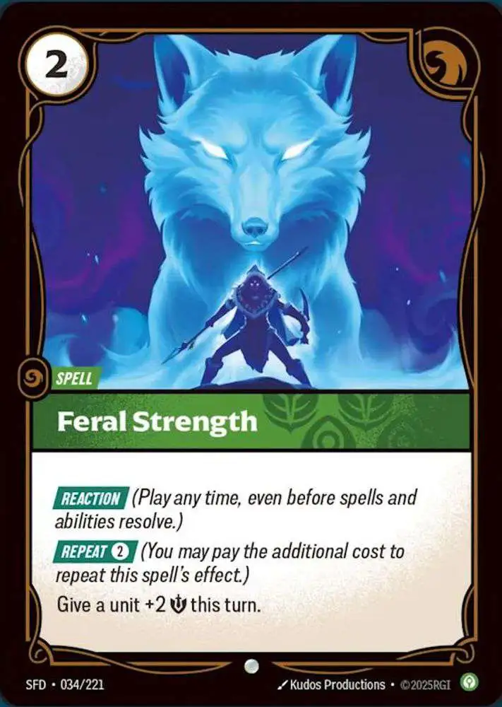 riftbound card cost League of Legends Trading Game Spiritforged Single Card Common Feral Strength 034 Description coming soon... Pull rates in Riftbound :