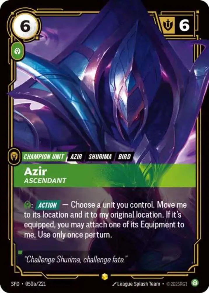 Riftbound League of Legends Trading Card Game Spiritforged Single